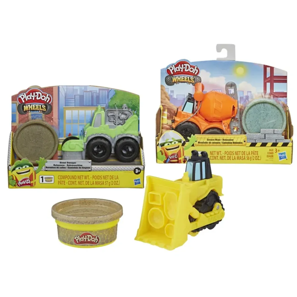 Play-Doh Juegos Educativos* Mini Vehiculos De Construccion