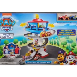 Spin Master Preescolar*Playset Adventure Bay Way Centro De Mando De La Patrulla Canina Paw Patrol True Metal