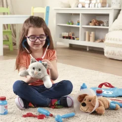 Melissa & Doug Preescolar*Playset Pet Vet Examine & Treat