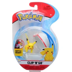 Bizak Muñecos Articulados*Pokeball Clip N Go Pokemon
