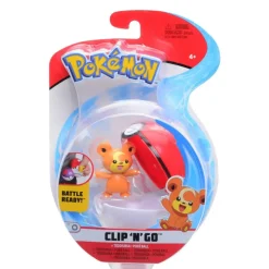 Bizak Muñecos Articulados*Pokeball Clip N Go Pokemon