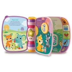 VTech Preescolar*Primeras Canciones Libro Interactivo Para Bebes Rosa Baby