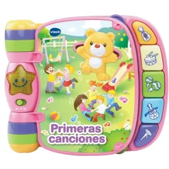 VTech Preescolar*Primeras Canciones Rosa, Libro Musical Infantil Con Las Canciones Mas Populares Baby