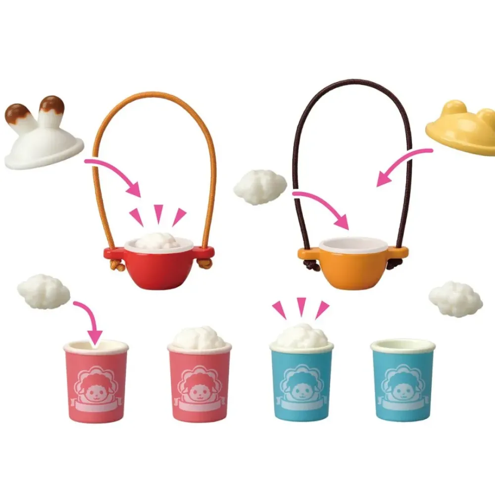 Sylvanian Families Munecas Y Peluches*Puesto De Palomitas De Barbara Oveja