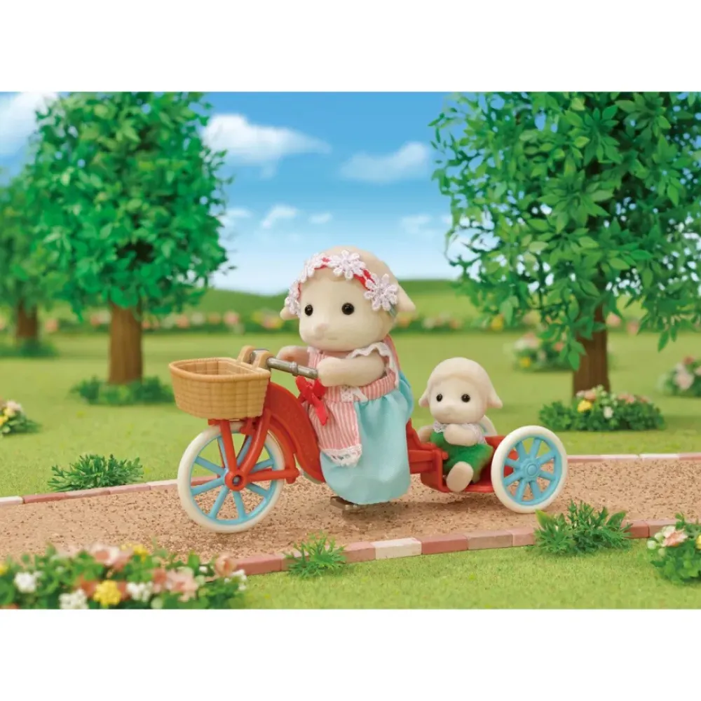 Sylvanian Families Munecas Y Peluches*Puesto De Palomitas De Barbara Oveja