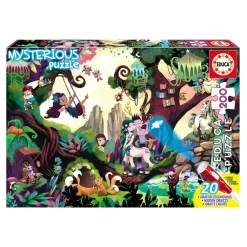 Educa Borrás Puzzles Y Construcciones*Puzzle 200 Piezas Mysterious Puzzle Junior Magic Forest