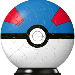 Ravensburger Puzzles Y Construcciones*Puzzle 3D Pokemon Great Ball 54 Piezas