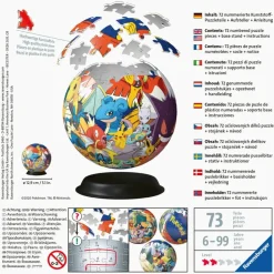 Ravensburger Puzzles Y Construcciones*Puzzleball 3D 72 Piezas Pokemon