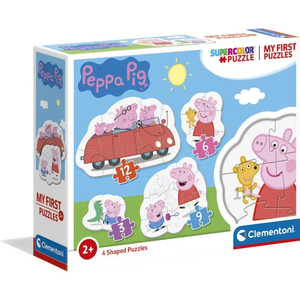 Clementoni Preescolar*Puzzles Progresivos 3-6-9-12 Piezas