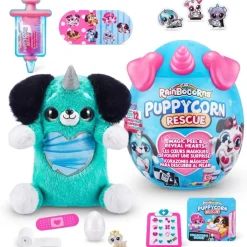 Bizak Munecas Y Peluches*Rainbocorns Puppycorn Rescue