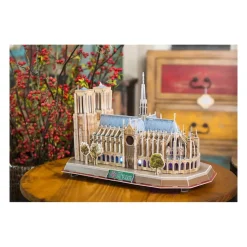 CubicFun Puzzles Y Construcciones*Rompecabezas 3D Notre Dame De Paris Con Luz Led
