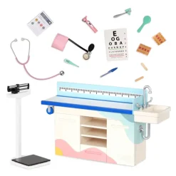 Our Generation Munecas Y Peluches*Set Accesorios Examen Medico