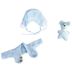Barriguitas Munecas Y Peluches*Set De Bebe Con Ropita Azul Famosa