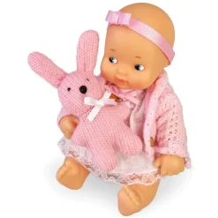Barriguitas Munecas Y Peluches*Set De Bebe Con Ropita Rosa Famosa