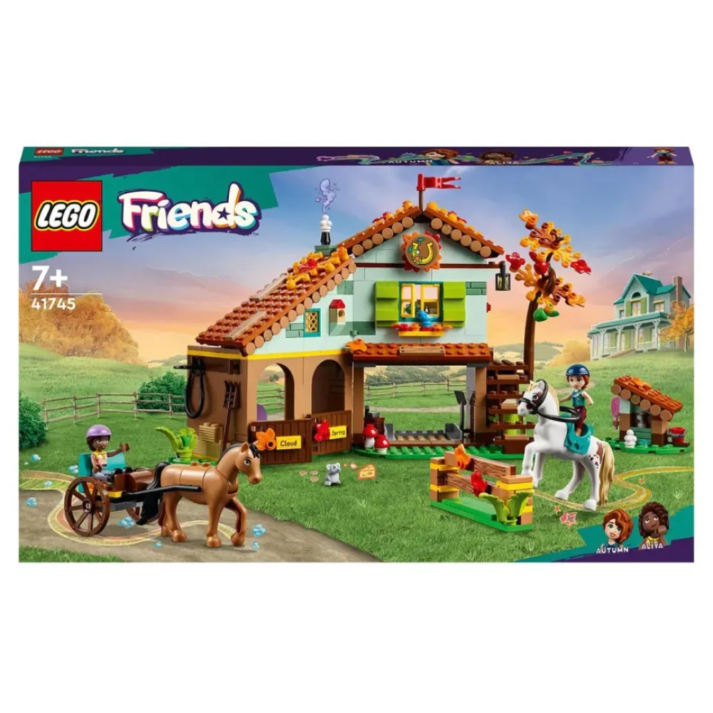 LEGO Puzzles Y Construcciones*Set De Construccion Establo De Autumn Friends
