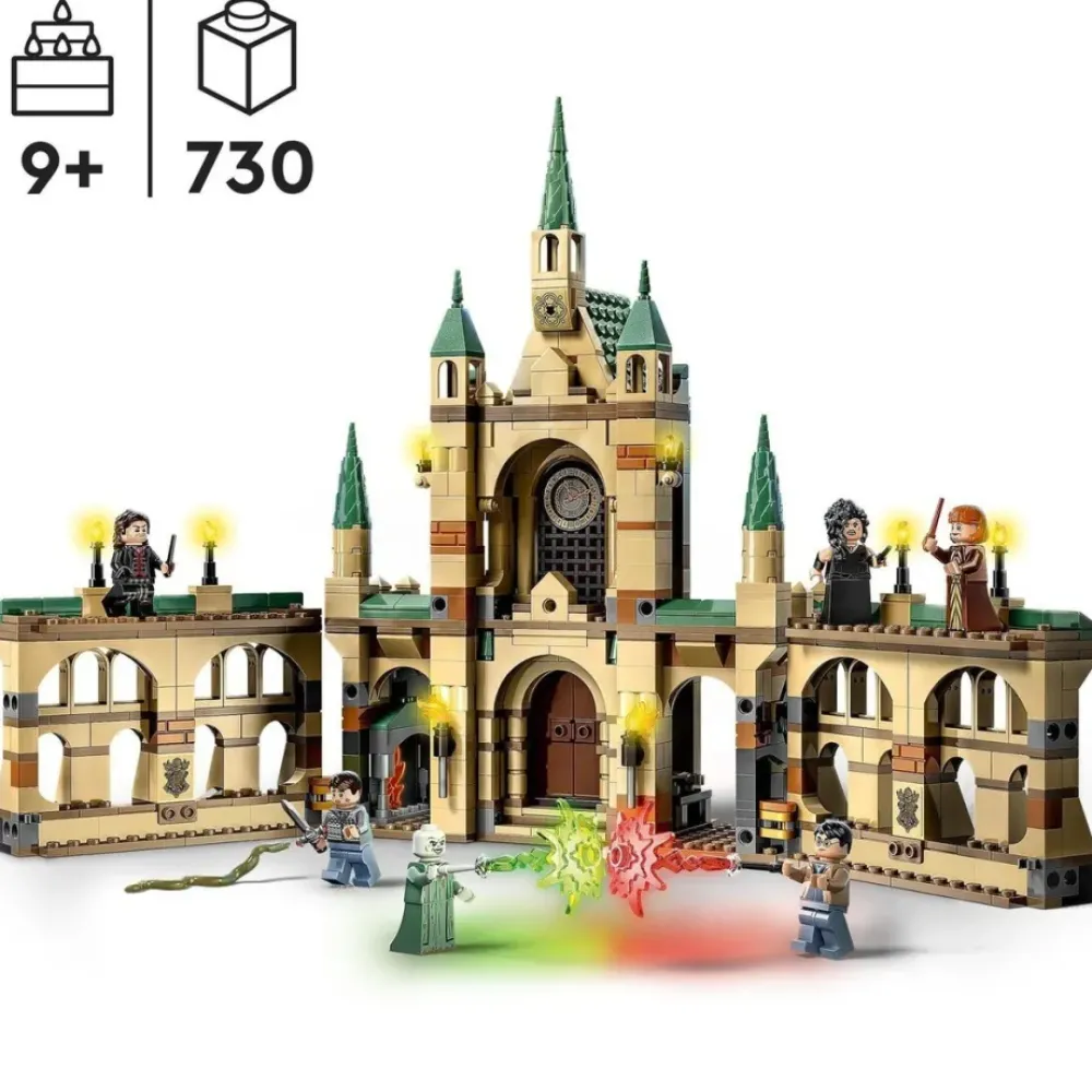 LEGO Puzzles Y Construcciones*Set De Construccion La Batalla De Hogwarts Wizarding World Harry Potter