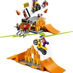 LEGO Puzzles Y Construcciones*Set De Construccion Parque Acrobatico Con Moto De Juguete City Stuntz