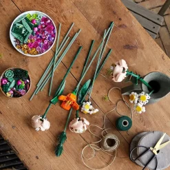 LEGO Puzzles Y Construcciones*Set De Construccion Ramo De Flores Coleccion Botanical Icons