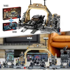 LEGO Puzzles Y Construcciones*Set De Construccion The Batman Batcueva: Combate Batman Contra The Riddler Dc