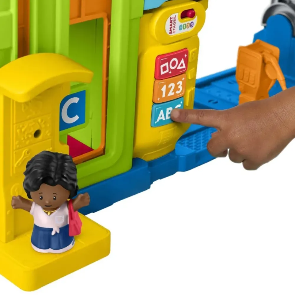 Fisher-Price Preescolar*Set De Juego Garaje Aprendizaje Little People