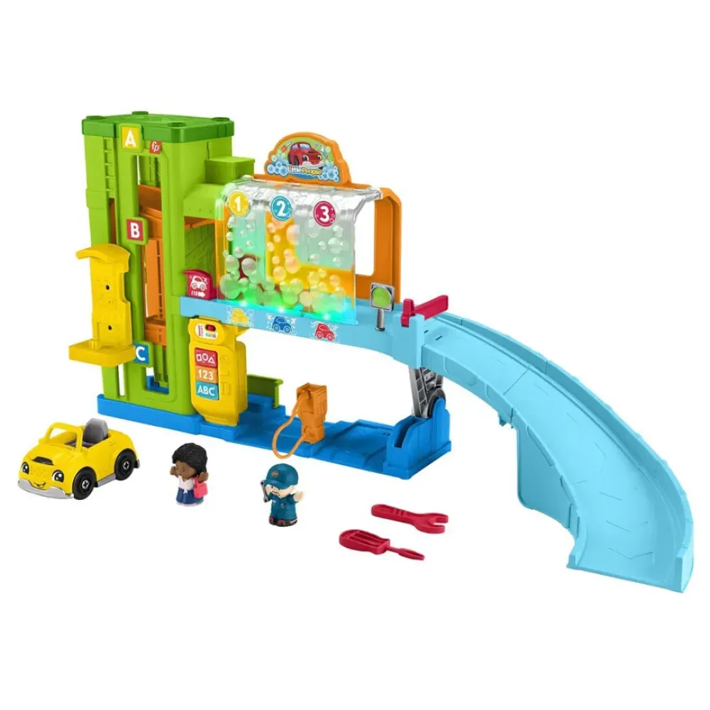 Fisher-Price Preescolar*Set De Juego Garaje Aprendizaje Little People