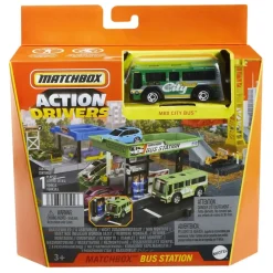 Matchbox Coches, Circuitos Y Radiocontrol*Set De Juego Surtido Para Pistas De Coches De Juguete Action Drivers Mattel