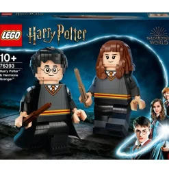 LEGO Puzzles Y Construcciones*Set De Juguete 2 Figuras Gigantes Para Construir Harry Potter Y Hermione Granger Wizarding World Harry Potter