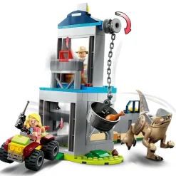 LEGO Puzzles Y Construcciones*Set De Juguete Huida Del Velocirraptor Coleccion 30 Aniversario Jurassic Park Jurassic World