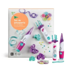 El Corte Inglés Jugar A Ser Mayor*Set De Peluqueria Con Trenzador Y Aplicador De Cuentas Mil Y Un Peinados El Corte Ingles