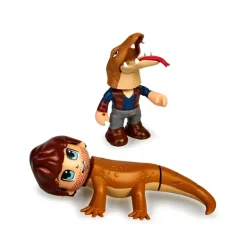 PINYPON ACTION Muñecos Articulados*Set De Vehiculo Buggy Y Figura Lagarto