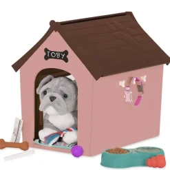 Our Generation Munecas Y Peluches*Set Deluxe Casa Para Perrito
