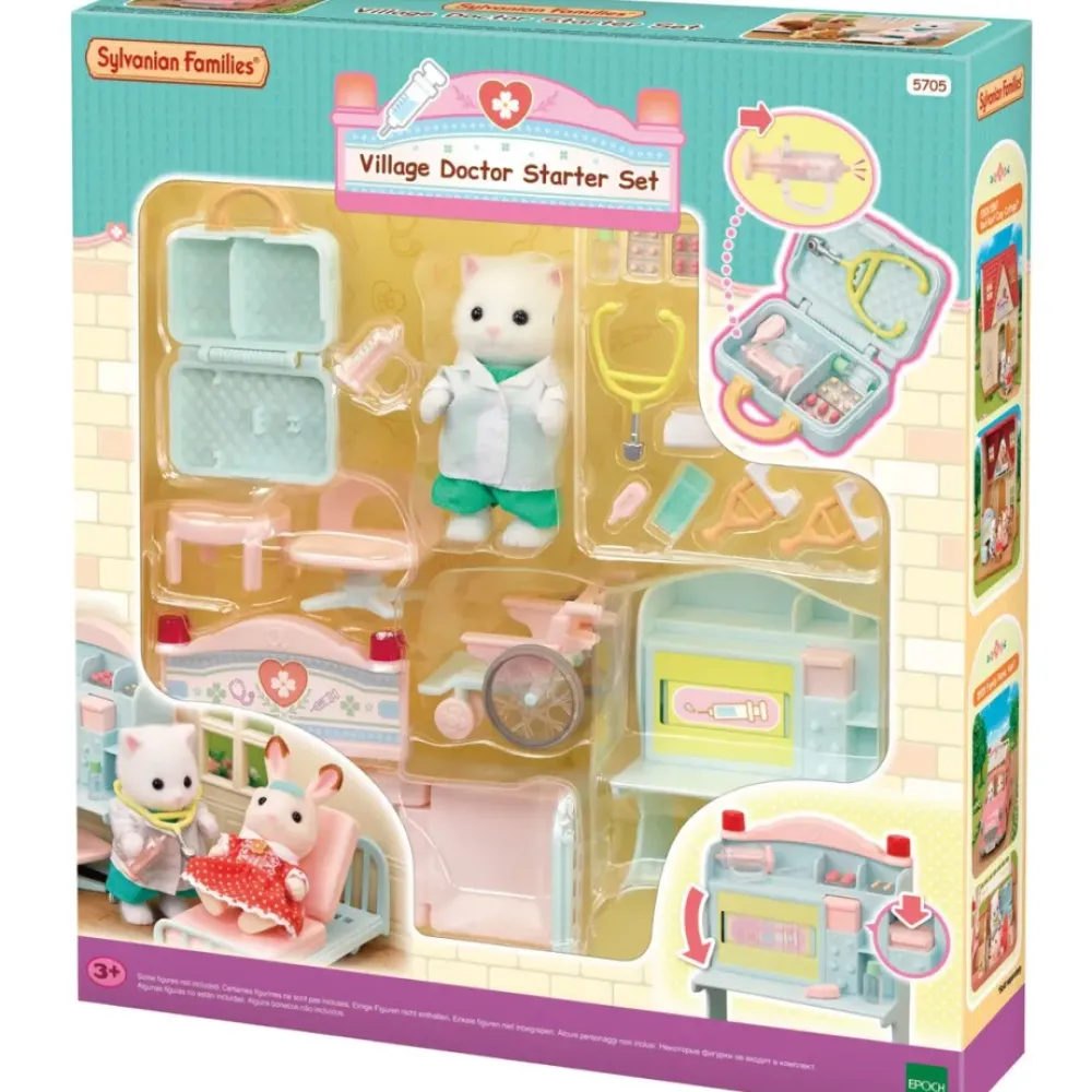 Sylvanian Families Munecas Y Peluches*Set Doctora De La Aldea