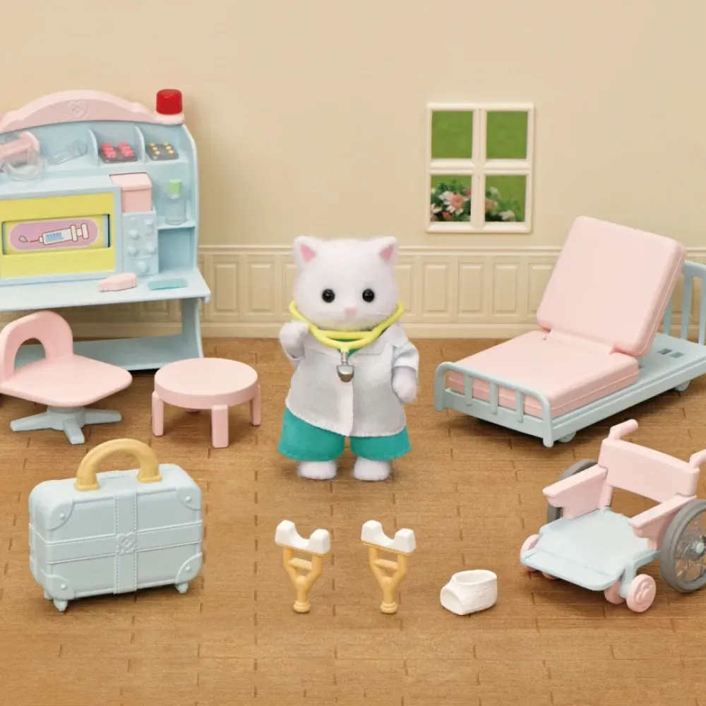 Sylvanian Families Munecas Y Peluches*Set Doctora De La Aldea