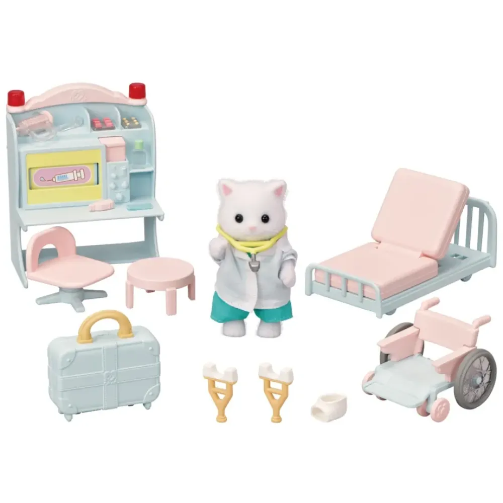 Sylvanian Families Munecas Y Peluches*Set Doctora De La Aldea
