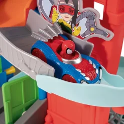 Toy Partner Preescolar*Set Pista De Vehiculos Amazing Metals City Track Spidey