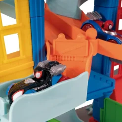 Toy Partner Preescolar*Set Pista De Vehiculos Amazing Metals City Track Spidey