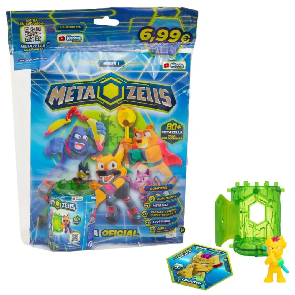 METAZELLS Muñecos Articulados*Starter Pack Album Con Figura
