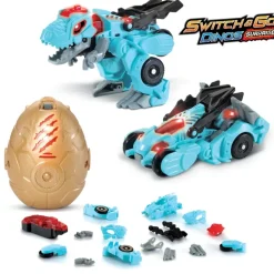 VTech Muñecos Articulados*Switch&Go Dinos Surtido Huevos Sorpresa Para Coleccionar De Juguete 2 En 1 Transformable Dino-Car