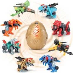 VTech Muñecos Articulados*Switch&Go Dinos Surtido Huevos Sorpresa Para Coleccionar De Juguete 2 En 1 Transformable Dino-Car