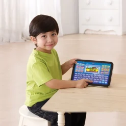 VTech Electrónicos*Tablet Little App Azul Tableta Educativa Infantil Para Aprender En Casa Con Contenido Especial Para Ninos