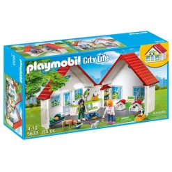 Playmobil Muñecos Articulados*Tienda De Mascotas Maletin City Life