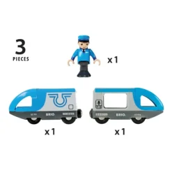 BRIO Preescolar*Tren De Pasajeros A Pilas