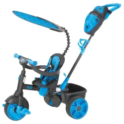 Little Tikes Bicicletas, Correpasillos, Triciclos*Triciclo Deluxe 4 En 1 Azul Neon