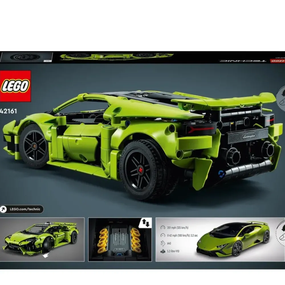LEGO Puzzles Y Construcciones*Vehiculo De Construccion Coche Lamborghini Huracan Tecnica Technic