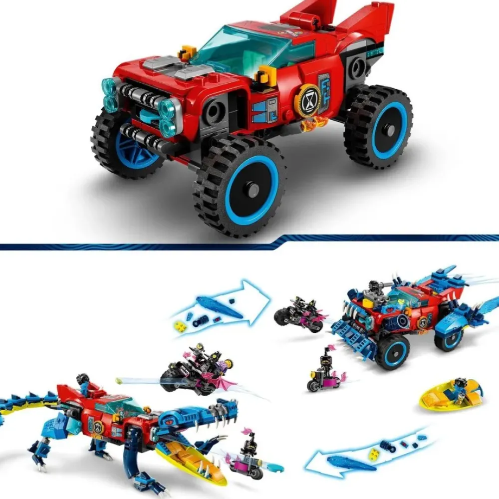 LEGO Puzzles Y Construcciones*Vehiculo De Juguete Coche-Cocodrilo Dreamzzz