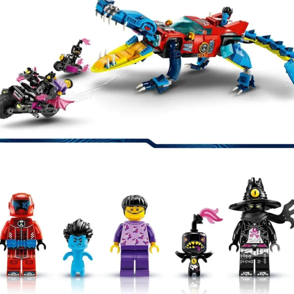 LEGO Puzzles Y Construcciones*Vehiculo De Juguete Coche-Cocodrilo Dreamzzz