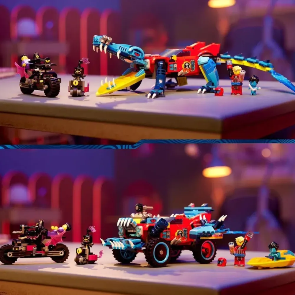 LEGO Puzzles Y Construcciones*Vehiculo De Juguete Coche-Cocodrilo Dreamzzz