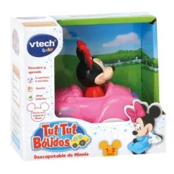 VTech Preescolar*Vehiculo De Juguete Con Los Magicos Personajes De Disney Tut Tut Bolidos Baby