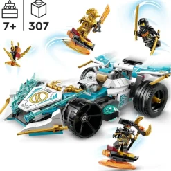 LEGO Puzzles Y Construcciones*Vehiculo Para Construir Zane Dragon Power: Deportivo De Competicion Spinjitzudragons Rising Ninjago