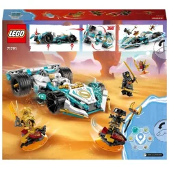 LEGO Puzzles Y Construcciones*Vehiculo Para Construir Zane Dragon Power: Deportivo De Competicion Spinjitzudragons Rising Ninjago
